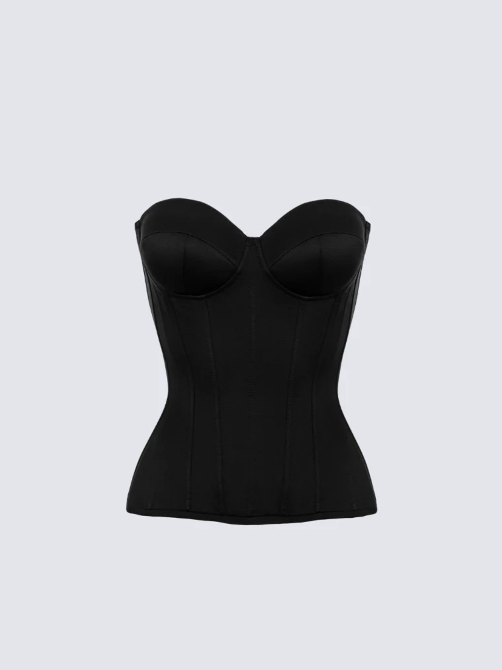 Perfect Corset Eva Black Bustier Corset Top - Women's Intimates